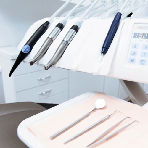 Invisalign Services in Randolph, NJ 6 Dental Tools on tray