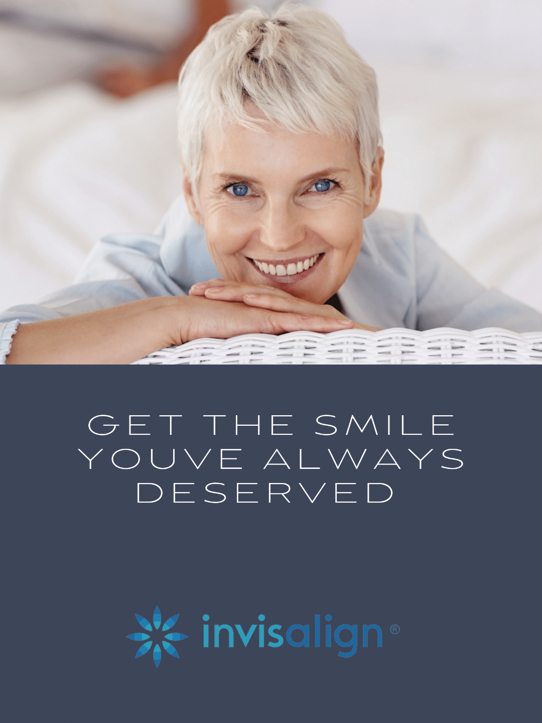 Home 2 Get the Smile You've Always Deserved Infographic for Invisalign